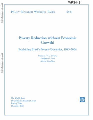 Inequality and Economic Development in Brazil by World Bank Group  Publications - Issuu