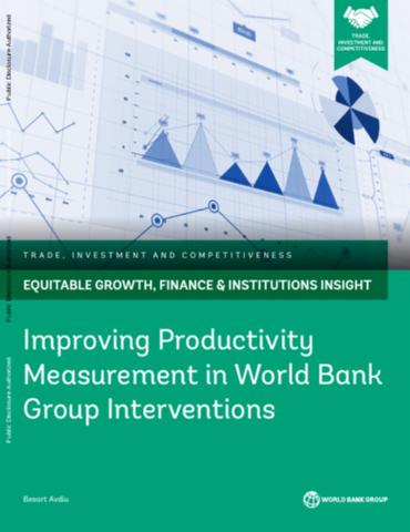 Improving Productivity Measurement In World Bank Group Interventions