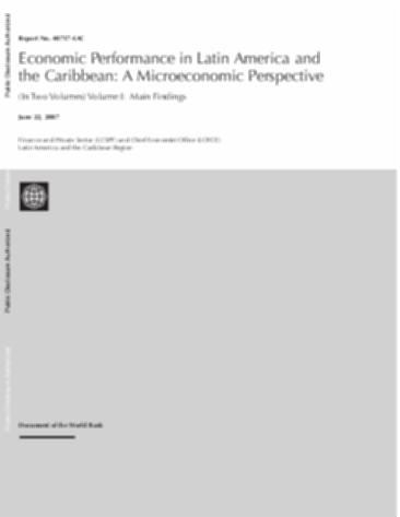 Economic Performance In Latin America And The Caribbean : A ...