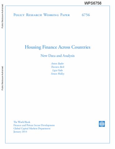 research articles on housing finance