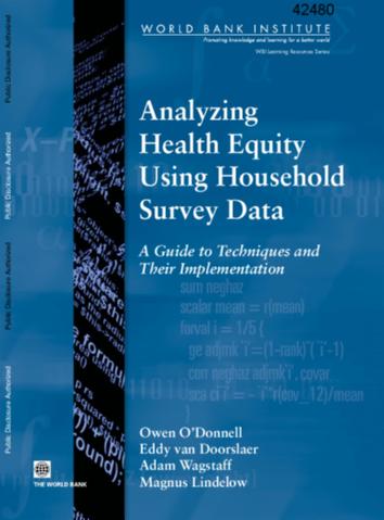 Analyzing Health Equity Using Household Survey Data : A Guide to